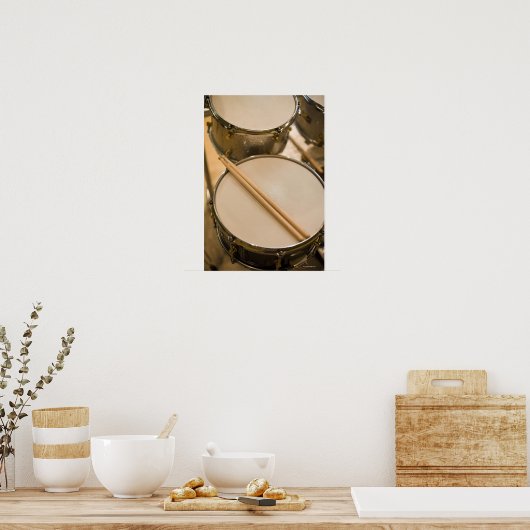 Drum Kit 2 Poster (Keuken)