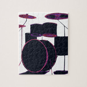 Drum Kit Art Legpuzzel