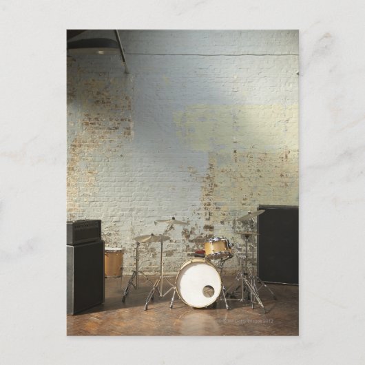 Drum Kit Briefkaart (Voorkant)