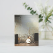 Drum Kit Briefkaart (Staand voorkant)