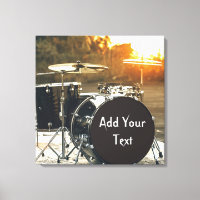 Drum Kit Drummer Rock personaliseren Aanpassen