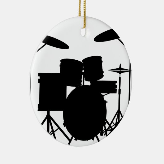Drum Kit Keramisch Ornament (Rechts)