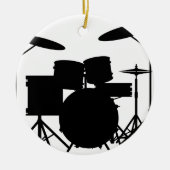 Drum Kit Keramisch Ornament (Voorkant)