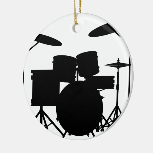 Drum Kit Keramisch Ornament (Links)