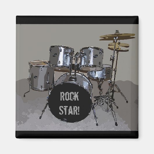 Drum Kit Magnet (Voorkant)