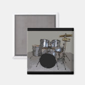 Drum Kit Magnet (Voorkant / Achterkant)