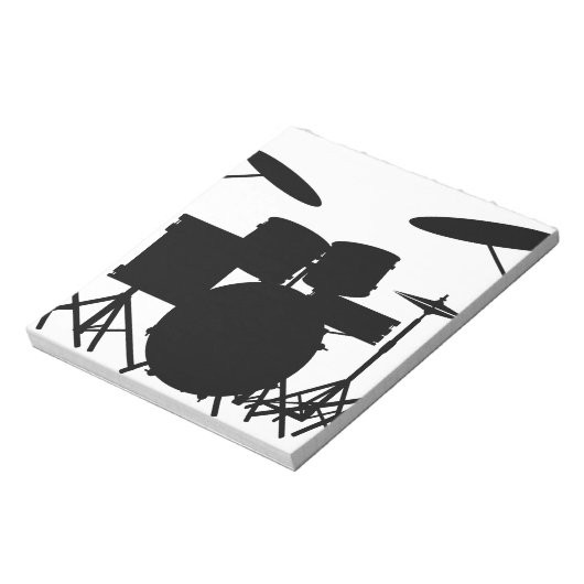 Drum Kit Notitieblok (Linkerzijde)