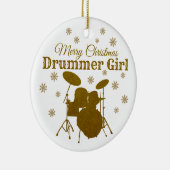 Drum Kit Rock & Roll Music Keramisch Ornament (Rechts)