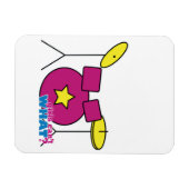 Drum Kit - Roze Magneet (Horizontaal)
