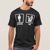 Drum Kit Stickfigures family T-shirt (Voorkant)