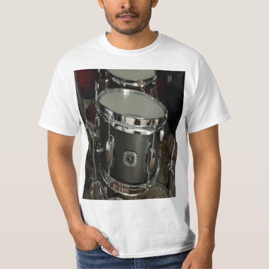 Drum Kit T-shirt - Retro Tama Percussion T (Voorkant)