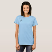 Drum Lab vrouwen T (witte logo) T-shirt (Voorkant volledig)