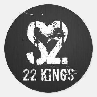 Drum Logo Ronde Sticker