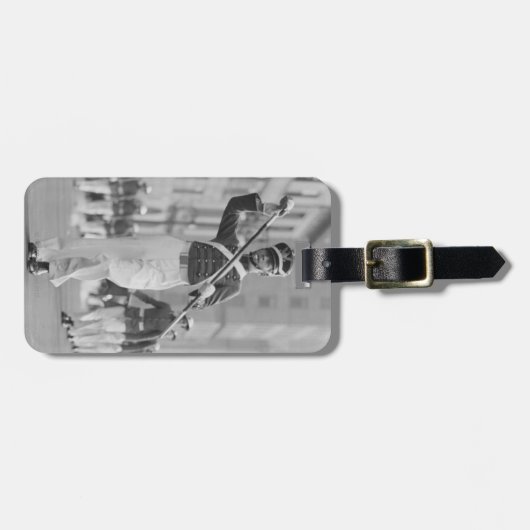 Drum Major Bagagelabel (Voorkant horizontaal)