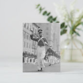 Drum Major Briefkaart (Staand voorkant)