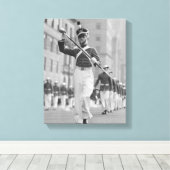 Drum Major Canvas Afdruk (Insitu (Houten vloer))