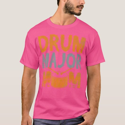 Drum Major Drum Major Moeder T-shirt (Voorkant)