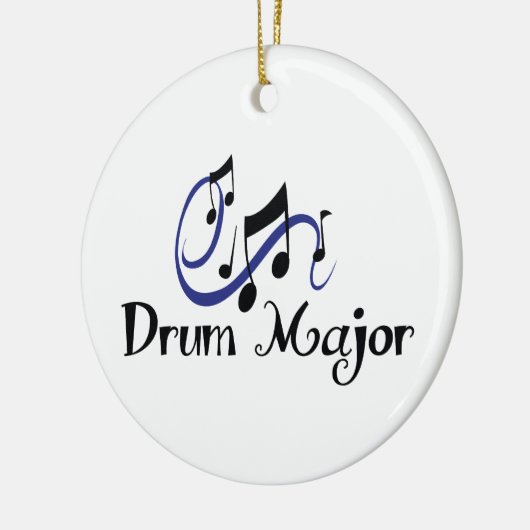 DRUM MAJOR KERAMISCH ORNAMENT (Links)