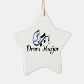 DRUM MAJOR KERAMISCH ORNAMENT (Rechts)