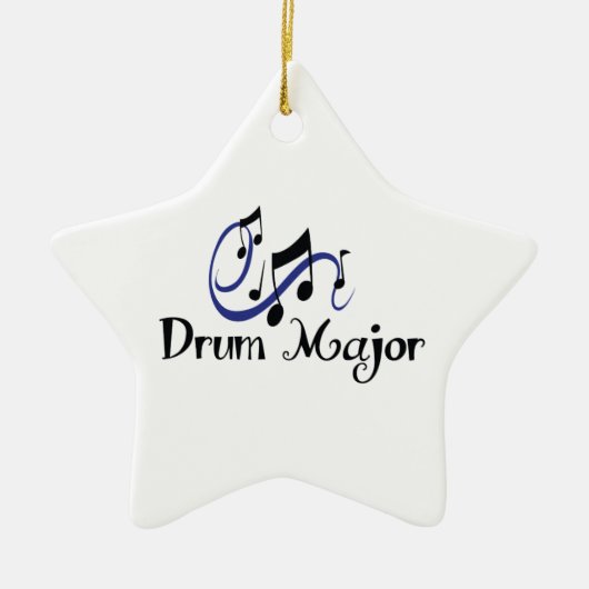 DRUM MAJOR KERAMISCH ORNAMENT (Voorkant)