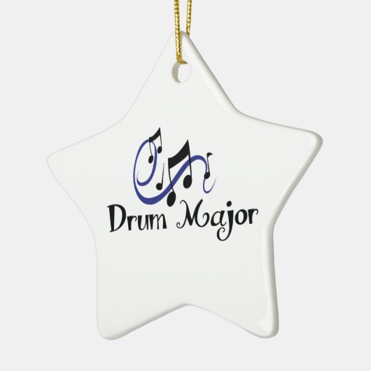DRUM MAJOR KERAMISCH ORNAMENT (Links)