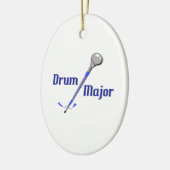 DRUM MAJOR KERAMISCH ORNAMENT (Links)