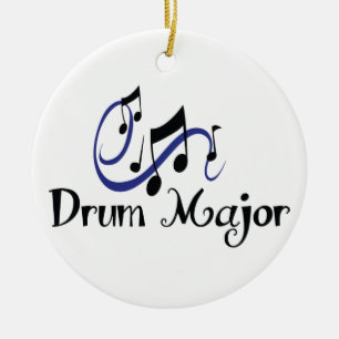 Drum Major Keramisch Ornament
