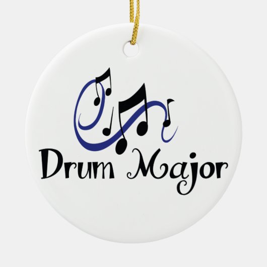 Drum Major Keramisch Ornament (Voorkant)