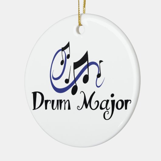 Drum Major Keramisch Ornament (Links)