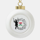 Drum Major Marching Band Kerst Ornament (Voorkant)