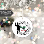 Drum Major Marching Band Kerst Ornament