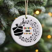 Drum Major Marching Band Kerst Ornament