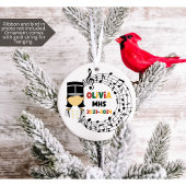 Drum Major Marching Band Kerst Ornament