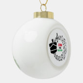 Drum Major Marching Band Kerst Ornament (Links)