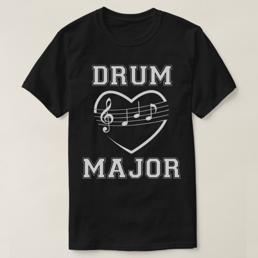 Drum Major Marching Band T-shirt (Design voorkant)