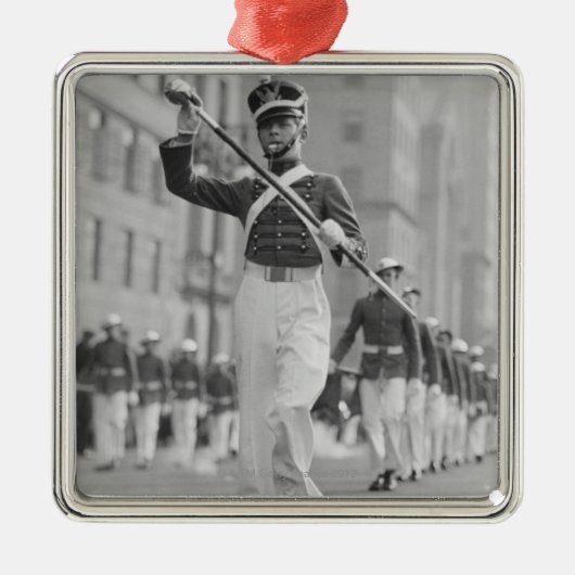 Drum Major Metalen Ornament (Voorkant)