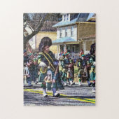 Drum Major of Pipe Band Legpuzzel (Verticaal)