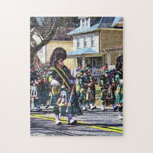 Drum Major of Pipe Band Legpuzzel