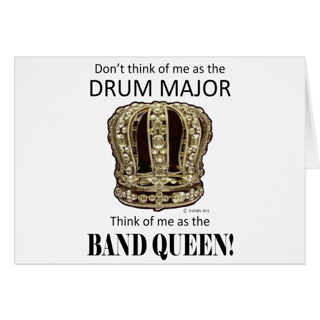 Drum Major Queen (Voorkant Horizontaal)