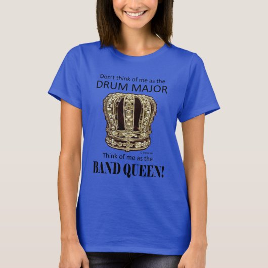 Drum Major Queen T-shirt (Voorkant)