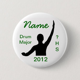 Drum Major Ronde Button 5,7 Cm