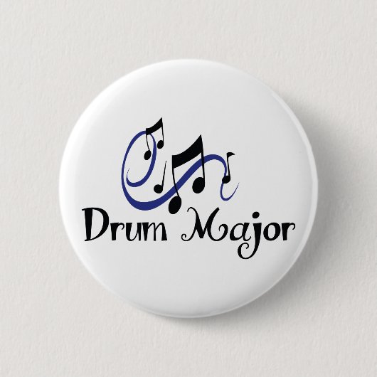 Drum Major Ronde Button 5,7 Cm (Voorkant)