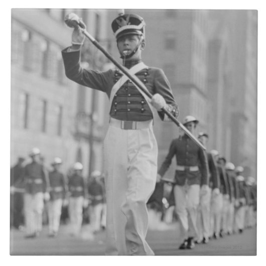 Drum Major Tegeltje (Voorkant)