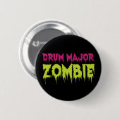 Drum Major Zombie Ronde Button 5,7 Cm (Voorkant /achterkant)