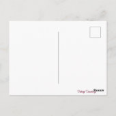 drum met Amerikaans vlagpatriottisch lintje Briefkaart (Achterkant)