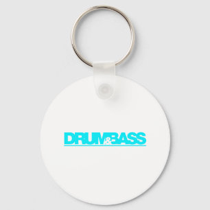 Drum N Bass - DJ Disk Jockey Vinyl Music Sleutelhanger
