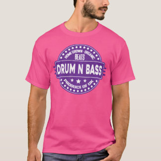 Drum N Bass DNB Shirt De Retro Drum en Bass