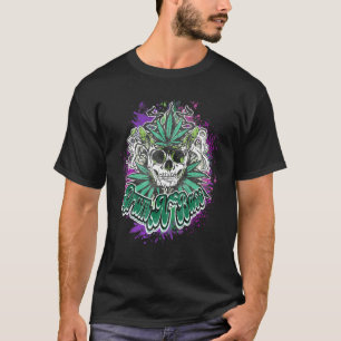 Drum N Bass Hardstyle Frenchcore Retro Hippie Spir T-shirt