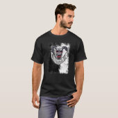 Drum N Bass Hardstyle Frenchcore Satan Spiritueel  T-shirt (Voorkant volledig)