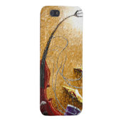 Drum 'n' Bass iPhone 4 Speck Hoesje iPhone Hoesje (Achterkant Rechts)